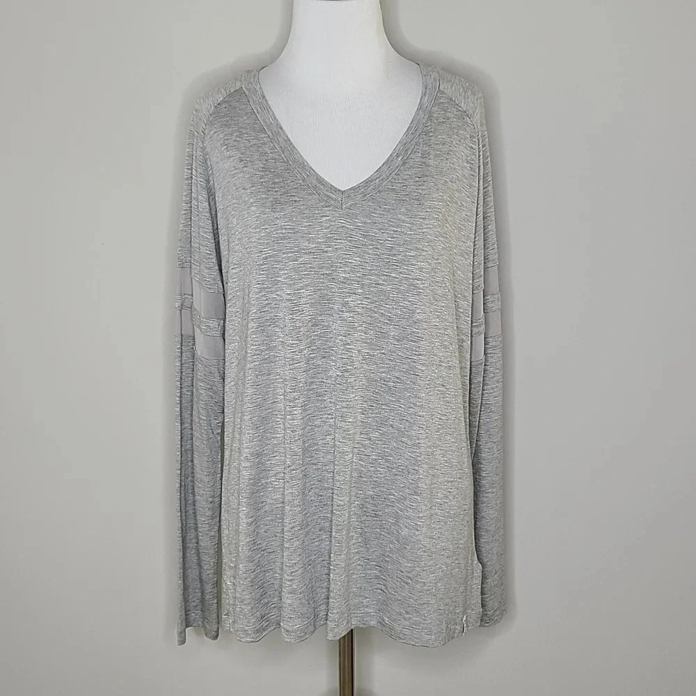 Marc New York Performance Gray Long Sleeve Tee XL